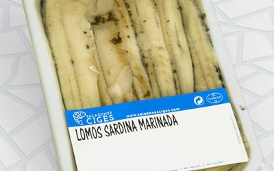 Lomos sardina marinada 130/100 g